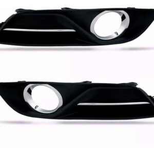 Kit Farol Milha Neblina Sentra 2013 À 2016 Friso Cromado Transparente