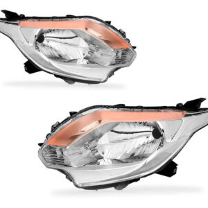 Par Farol Manual Cromado Com Sinaleira L200 Triton 17/20