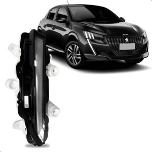 Farol Auxiliar Para Peugot 208 20 A 24 Daylight Led 1ª Linha Direito
