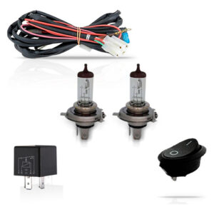 Kit Farol Auxiliar Saveiro G7 2016 A 2021 Com Grade