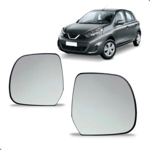 Par Lente De Retrovisor Para March 2012 2013 2014 A 2020