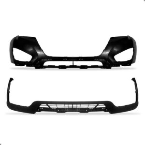 Kit Parachoque Hb20x 2012 2013 2014 2015 Com Spoiler Saia Preto