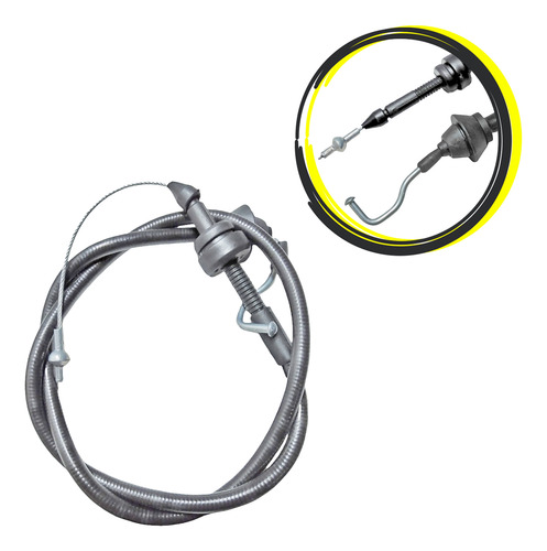 Cabo De Acelerador Gol Gt 1.8 Saveiro Parati 84 Em Diante