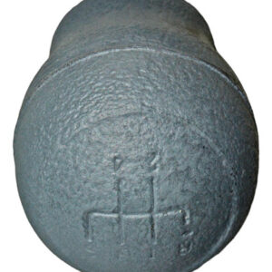 Manopla 5 Marchas Cinza Clio Preto