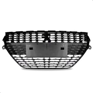 Tela Frontal Radiador Para Peugeot 208 20/24 Preta Sem Cromo Preto