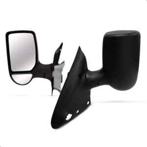 Par Retrovisor Transit 2007 A 2014 Fixo C/ Braço Longo