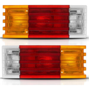 Lanterna Traseira Brasilia 1978 A 1984 Tricolor 1ª Linha Tricolor