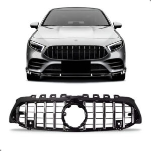 Grade Radiador Cla 200 16 A 19 Moldura Preta E Friso Cromado Plástico