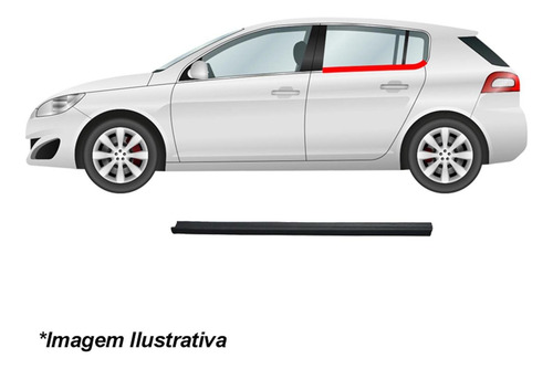 Pestana Externa Traseira Esq Com Grampo S10 Cabine Dupla