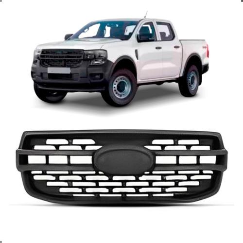 Grade Radiador Ranger Raptor 2024 2025 Preto