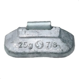 Contrapeso P Balanceamento Universal 25 Gramas Pacote 100 Preto