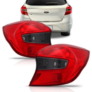 Par Lanterna Traseira Ka Hatch 2015 2016 2017 2018 Fume Vermelho