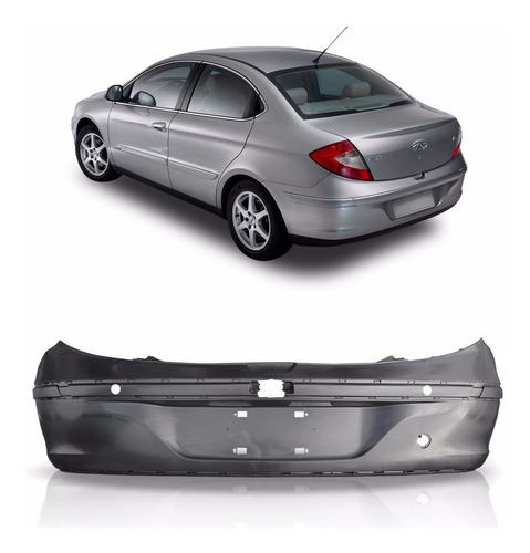 Parachoque Cielo 2010 2011 2012 2013 2014 Traseiro Sedan