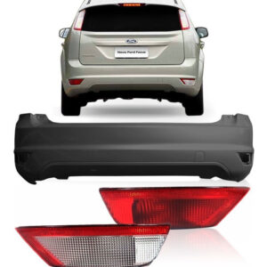 Envolvente Focus 2009 A 2013 Hatch Com Par De Refletores