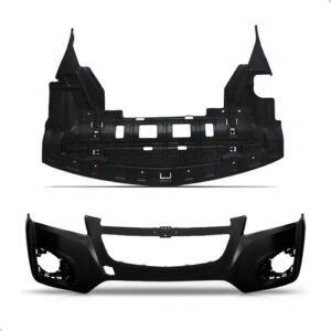 Kit Parachoque E Defletor Tracker 2014 2015 2016 Preto