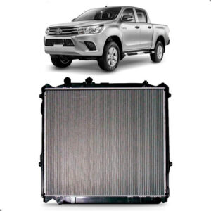 Radiador Para Hilux 1996 A 2004 2.7 Com Ar Automatico/diesel