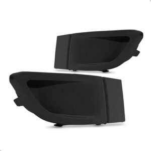 Par Moldura Milha Corsa Classic 2010 Até 2016 S/furo - Preto - Ambos Lados