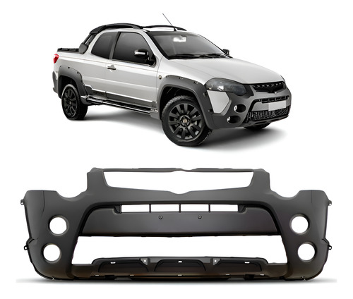 Envolvente Dianteiro Strada Adventure 13 A 16 1a Linha  Cinza-escuro