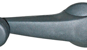 Manivela Plastico Cinza Blazer S10 - Preto