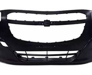 Parachoque Dianteiro Spin 2012 A 2018 Sem Furo Preto Preto
