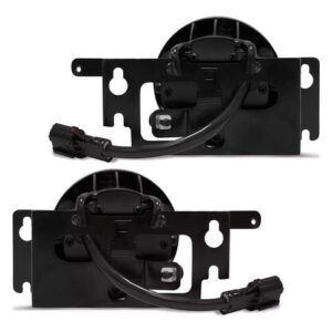 Kit Farol Neblina Milha Civic 1999 2000 Com Grade Preta