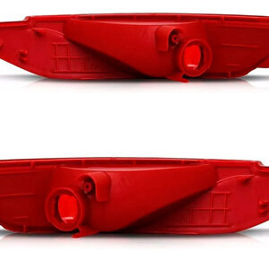 Par Refletor Parachoque Traseiro Tucson 2016 2017 2018 Vermelho