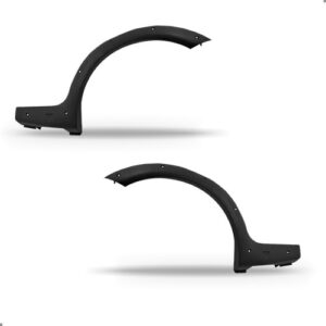 Kit Jogo 04 Molduras Strada 1997 A 2000 Com Par Ponteiras