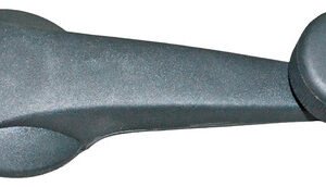 Manivela Plastico Cinza Blazer S10 - Preto