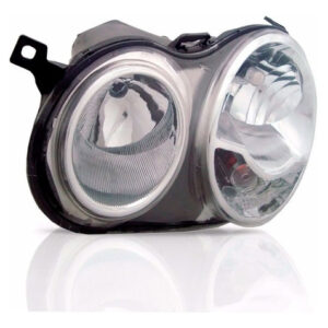 Farol Polo 2003 2004 2005 2006 Mascara Cromada 1ª Linha Esquerdo/motorista