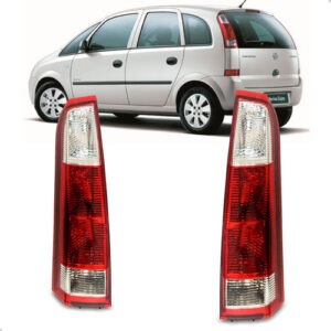 Par Sinaleira Meriva 2002 A 2012 Vermelha Cristal