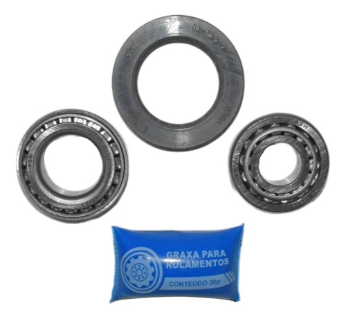Kit Rolamento Roda Traseira C Corcel Belina Del Rey