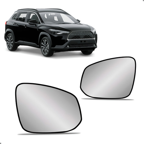 Par Lente Retrovisor Para Corolla Cross 2021 2022 2023