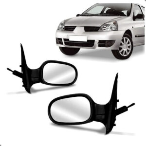 Par Retrovisor Externo Para Clio 1999 2000 2001 2002 A 2011