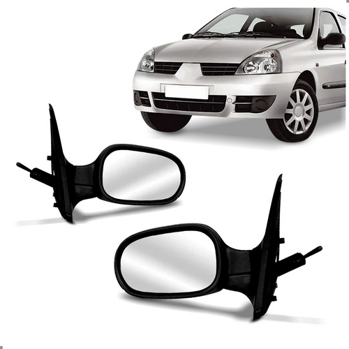 Par Retrovisor Externo Para Clio 1999 2000 2001 2002 A 2011