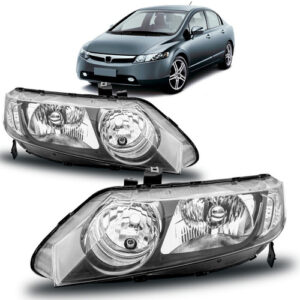 Farol Hnda New Civic 2007 2008 2009 2010 2011 Novo 1ª Linha - Direito/passageiro