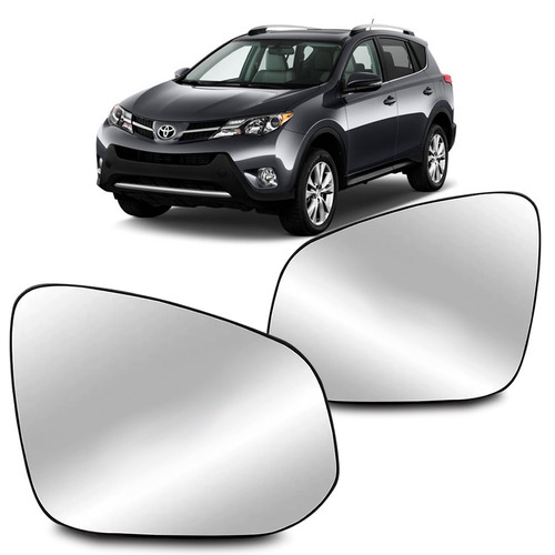 Par Lente Retrovisor Rav4 2013 A 2017 Com Base