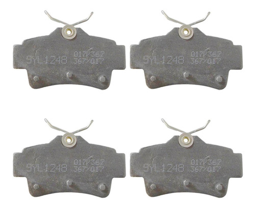 Pastilha Traseira Mustang 1995 Em Diante