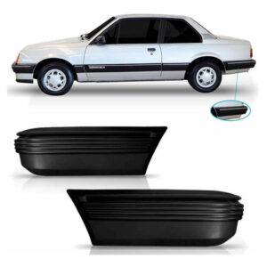 Par Ponteira Parachoque Traseiro Monza 1983 Até 1990