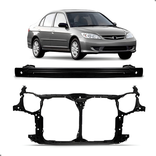 Kit Painel Frontal E Alma Dianteiro Civic 2004 2005 2006