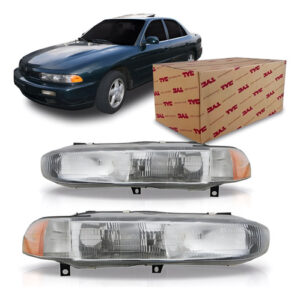 Kit Farol Galant 1993 1994 1995 1996 Com Par Piscas Direito E Esquerdo