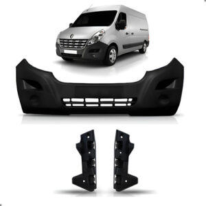 Envolvente Dianteiro Master 2013 A 2022 Com Guias 1a Linha  Preto