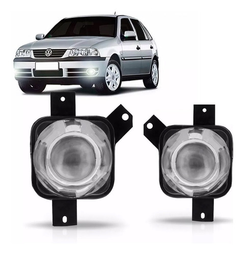 Par Farol Milha Auxiliar Gol Parati Saveiro G3 2000 / 2005