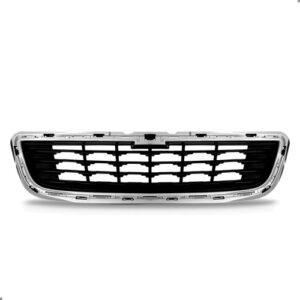 Kit Grade Defletor Para Tracker 2014 A 2016 Friso Cromado Preto