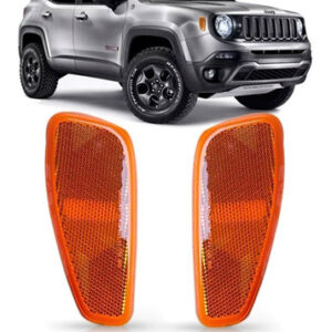 Par Pisca Seta Lateral Paralama Jeep Renegade 2015 2016 2017 Âmbar