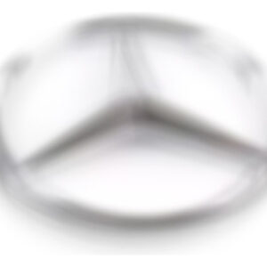 Emblema Grade Radiador Para Mercedes C180 13 A 18 C Suporte