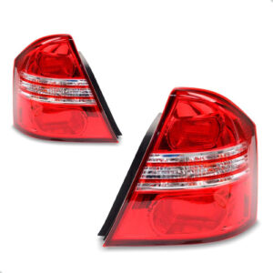 Par Sinaleira Traseira Para Lifan 620 2010 A 2012 Com Led Ambos Lados Vermelho