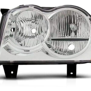 Farol Grand Cherokee 2004 A 2007 1ª Linha Esquerdo/motorista