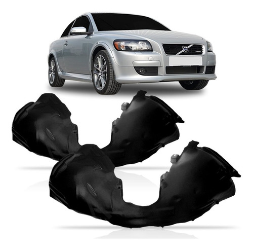 Par Parabarro Volvo C30 2008 2009 2010 Dianteiro