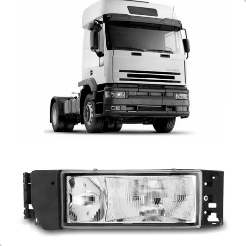 Farol Eurotech 1993 1994 1995 1996 1ª Linha Esquerdo/motorista