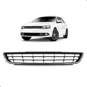 Grade Parachoque Central Para Jetta 2012 2013 2014 Preto